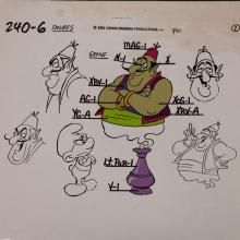 Smurfs Production Background - ID: jansmurfs2576 Hanna Barbera