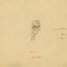 Betty Boop Production Drawing - ID:julybettyboop5168 Fleischer