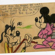 Original Mickey Mouse Book Pastel Panel - ID:julymickeybook7132 Walt Disney
