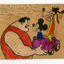 Original Mickey Mouse Book Pastel Panel - ID:julymickeybook7152 Walt Disney