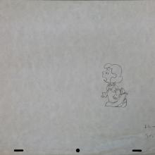 Peanuts Production Drawing - ID: junpeanuts9166 Bill Melendez