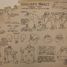 Gulliver's Travels Photostat Model Sheet - ID:margulliver6029 Fleischer
