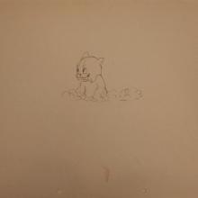 The Robber Kitten Production Drawing - ID:markittens6259 Walt Disney