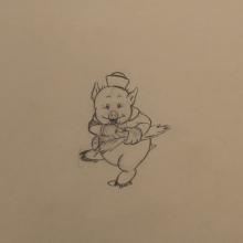 The Three Little Pigs Production Drawing - ID:marlittlepigs6060 Walt Disney