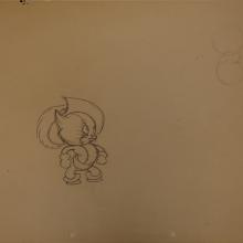 The Robber Kitten Production Drawing - ID:marrobber6092 Walt Disney