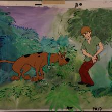 Scooby-Doo, Where Are You! Production Cel - ID: mayscooby6415 Hanna Barbera