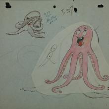 Terrytoons Octopus Design Sketch - ID: mayterrytoons6739 Terrytoons