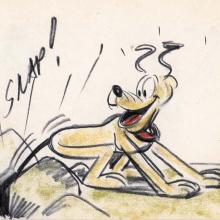Pluto Storyboard Drawing - ID: novdis09 Walt Disney
