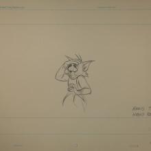 Tom and Jerry Layout Drawing - ID:octtomjerry0351 Chuck Jones