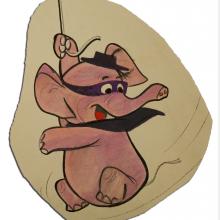 Undercover Elephant Concept Drawing - ID:octundercover0099 Hanna Barbera