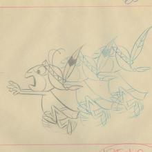 Atom Ant Go West Young Ant Layout Drawing - ID: febatomant9406 Hanna Barbera