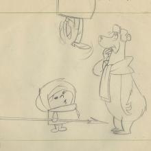 Breezly & Sneezly Layout Drawing - ID: febbreezly9380 Hanna Barbera