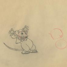 Flying Mouse Production Drawing - ID: febflyingmouse17340 Walt Disney