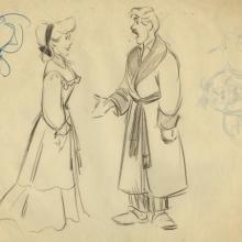 Lady and the Tramp Design Sketch - ID: febladytramp17169 Walt Disney