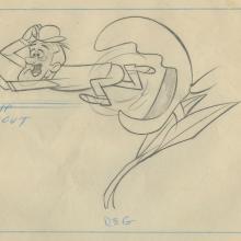 Laurel & Hardy Layout Drawing - ID: feblaurel9466 Hanna Barbera