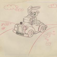 Pink Panther Publicity Drawing - ID: febpinkpanther9429 DePatie-Freleng