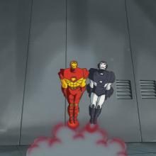 Iron Man Cel & Background - ID: janironman9153 Marvel