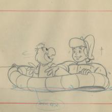 Sinbad Jr. Layout Drawing - ID: jansinbad9057 Hanna Barbera