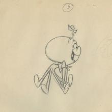 Squiddly Diddly Production Drawing - ID: jansquiddly9068 Hanna Barbera