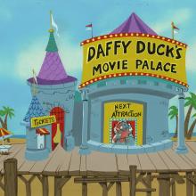 Daffy Duck's Fantastic Island Production Background - ID: janwarner9078 Warner Bros.