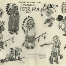 Peter Pan Model Sheet - ID: julydismodel17887 Walt Disney