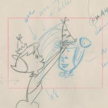 The Flintstones Layout Drawing - ID: julyflintstones17639 Hanna Barbera