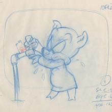 Tiny Toon Adventures Layout Drawing - ID: julytinytoons17534 Warner Bros.
