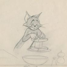Tom and Jerry Layout Drawing - ID: julytomjerry17508 MGM