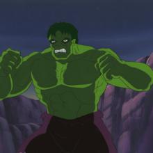 Incredible Hulk Cel & Background - ID: octhulk17084 Marvel