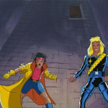 X-Men Cel and Background - ID: octxmen17130 Marvel
