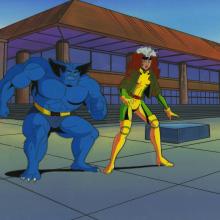 X-Men Cel and Background - ID: octxmen17180 Marvel