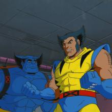 X-Men Cel and Background - ID: octxmen17231 Marvel