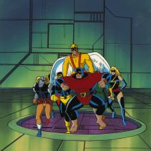 X-Men Cel and Background - ID: octxmen17290 Marvel