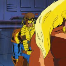 X-Men Cel and Background - ID: octxmen17402 Marvel