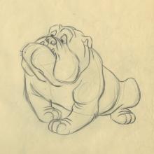 Lady and the Tramp Production Drawing - ID: septladytramp17993 Walt Disney