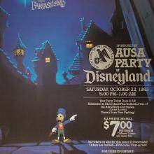1983 New Fantasyland Disneyland Ticket Poster - ID: aprdisneyland18210 Disneyana