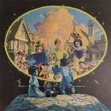 Disneyland Main Street Dreams Limited Edition Print - ID: aprdisneyland18353 Disneyana