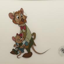 The Great Mouse Detective Production Cel - ID: novdetective18227 Walt Disney