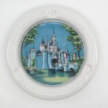 1960s Disneyland Sleeping Beauty Castle Ashtray (no gold) - ID: octdisneyana18504 Disneyana