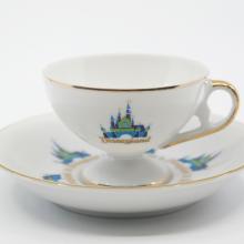 1970s Disneyland Cup & Saucer - ID: octdisneyana18665 Disneyana