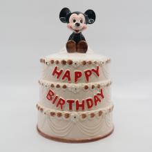 Mickey Mouse Clock Cookie Jar - ID: octdisneyana18814