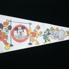 Mickey Mouse Club Vintage Pennant - ID: septdisneyland18023 Disneyana