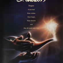 Aladdin One Sheet Poster - ID: augaladdin19159 Walt Disney