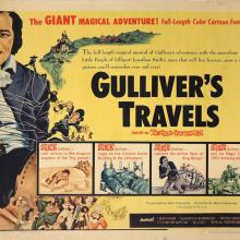 1957 Gulliver's Travels Half Sheet Poster - ID: auggulliver19205 Fleischer