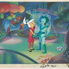 Jetsons: The Movie Production Cel & Background - ID: augjetsons19088 Hanna Barbera