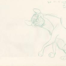 Lion King Production Drawing - ID: auglionking19209 Walt Disney