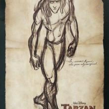 Tarzan One Sheet Poster - ID: augtarzan19150 Walt Disney