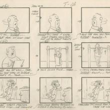 Top Cat Storyboard Drawing - ID: augtopcat19165 Hanna Barbera