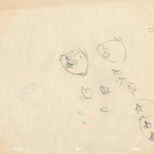 Yakky Doodle Production Drawing - ID: augyakky19164 Hanna Barbera