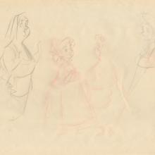 Sleeping Beauty Development Drawing - ID: jansleeping5022 Walt Disney